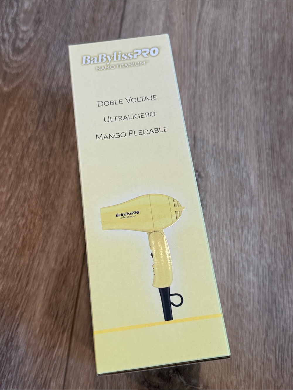 BaBylissPRO Lemon Meringue Travel Blowdryer - Picture 4 of 5